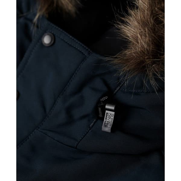 Superdry Everest Faux Fur Bomberjacka Svart 3XL Man