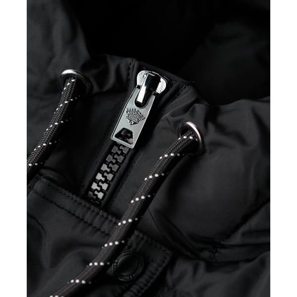 Superdry Everest Mid Length Puffjacka Svart 2XS Kvinna