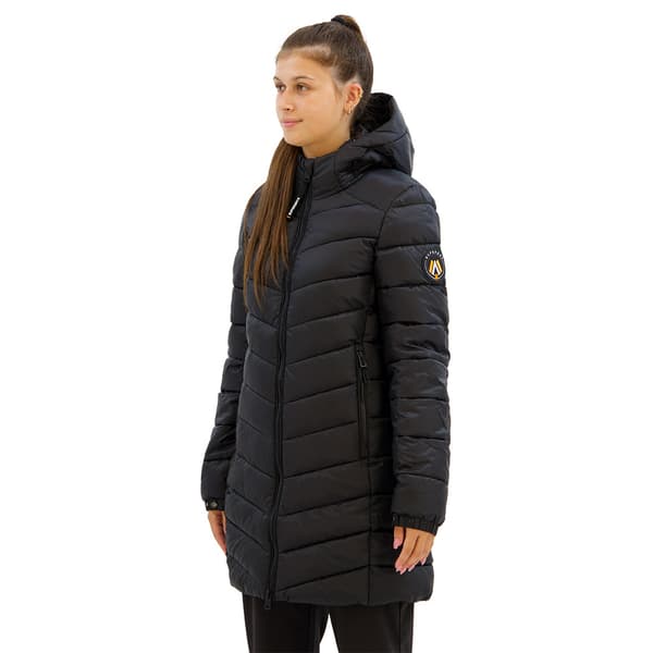Superdry Fuji Mid Padded Jacka Svart 2XS Kvinna