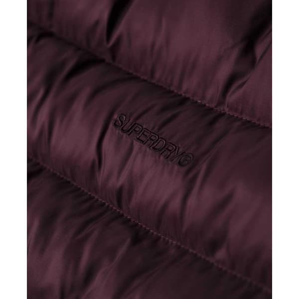 Superdry Fuji Quilt Padded Jacka Lila M Kvinna