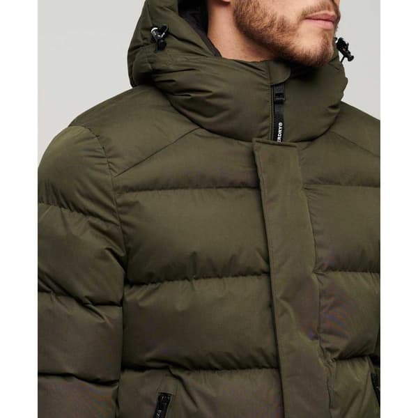 Superdry Microfibre Sport Takki Vihreä 3XL Mies