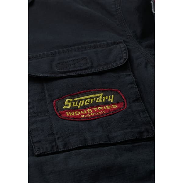 Superdry Patched Thru Jacka Svart 2XL Man
