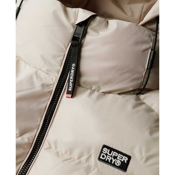 Superdry Sports Jacka Beige 3XL Man