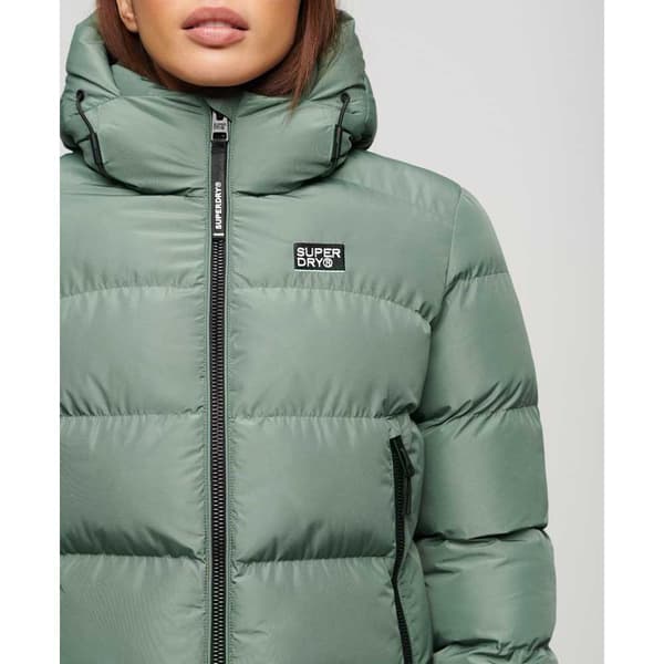 Superdry Sports Jacka Grönt 2XS Kvinna