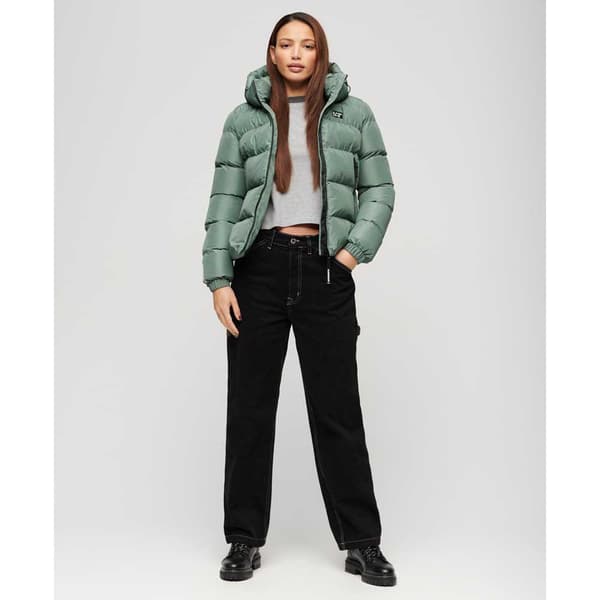 Superdry Sports Jacka Grönt 2XS Kvinna