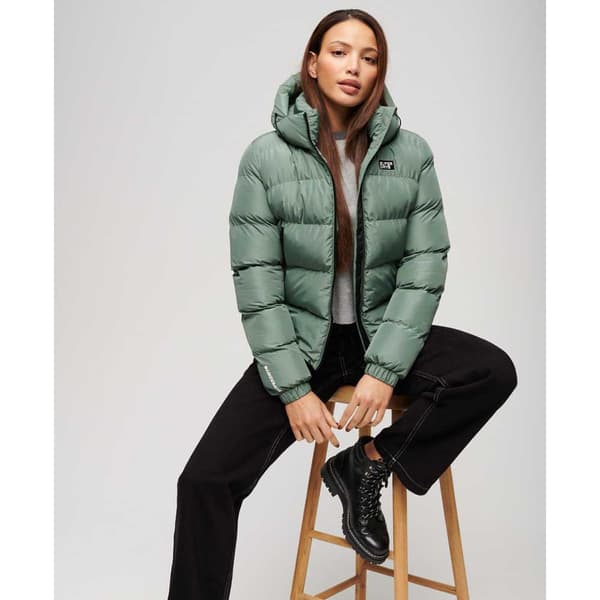 Superdry Sports Jacka Grönt 2XS Kvinna
