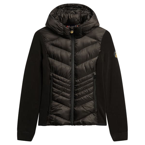 Superdry Storm Fleece Jacka Svart M Kvinna