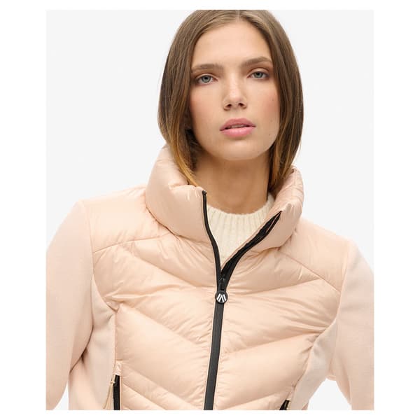 Superdry Storm Fleece Jakke Beige M Kvinde