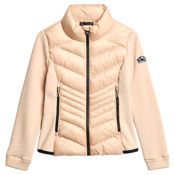 Superdry Storm Fleece Jakke Beige M Kvinde