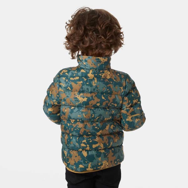 Helly Hansen Dalen Reversible Jacka Brun 4 Years Pojke
