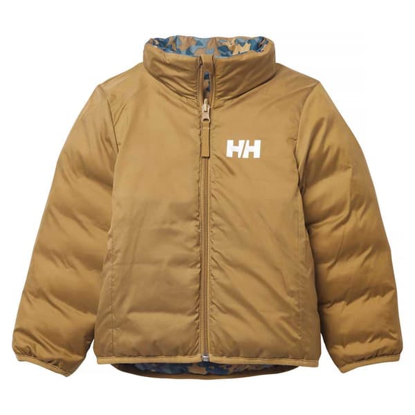 Helly Hansen Dalen Reversible Jacka Brun 4 Years Pojke