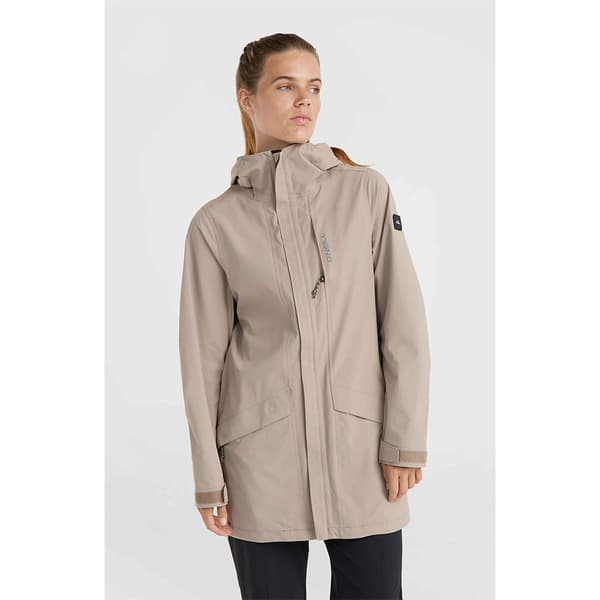 O´neill Trvlr Series Rain 10k/10k Jakke Beige XL Kvinde
