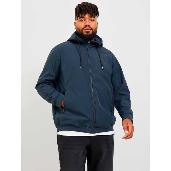 Jack & Jones Basic Softshell Plus Size Jakke Blå 8XL / Regular Mand