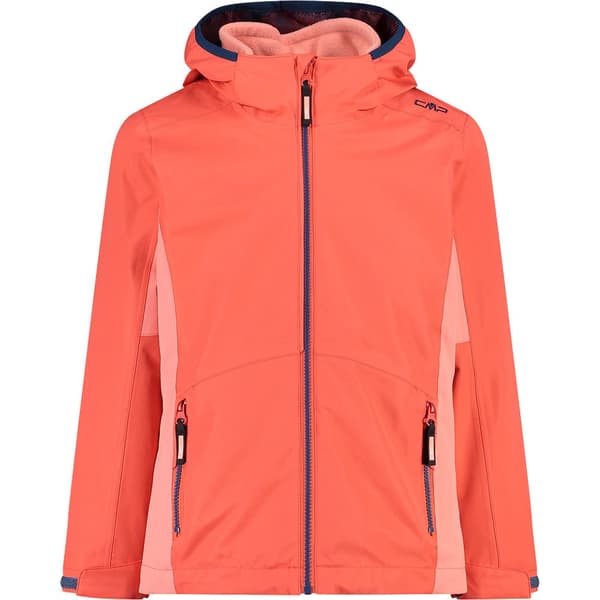 Cmp Fix Hood 32z1095d Aftagelig Jakke Orange 6 Years Dreng