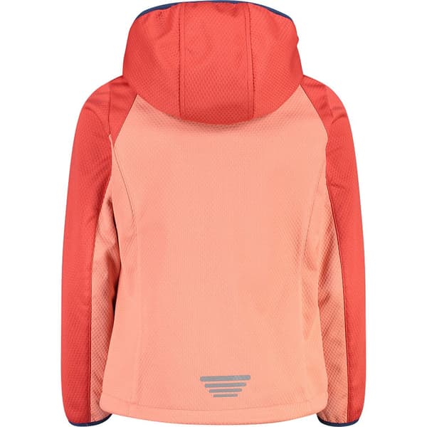 Cmp Fix Hood 32a1085 Softshelljakke Orange 16 Years Dreng