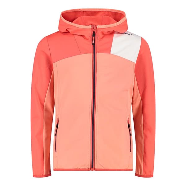 Cmp Fix Hood 32e4425 Fleecejakke Med Fuld Lynlås Orange 4 Years