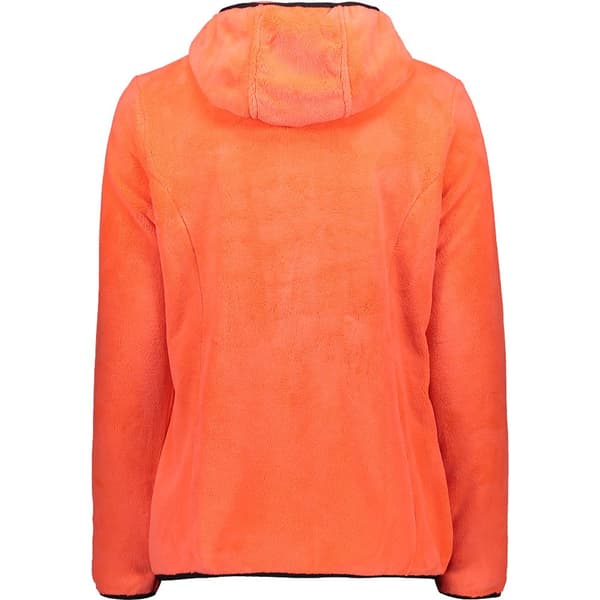 Cmp 38p1546 Fleecejakke Med Hætte Orange 3XL Kvinde