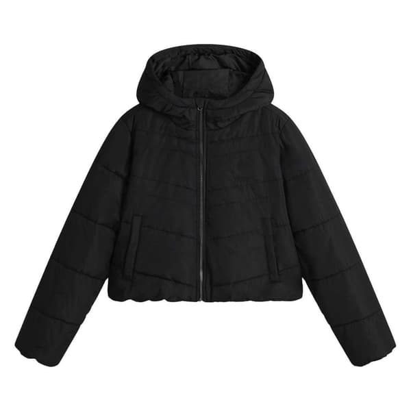 Vans Mte Foundry Crop Puffjacka Svart M Kvinna