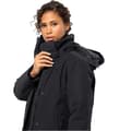 Miniatyrbillede 4 af 6: Jack Wolfskin Salier Frakke Sort XL Kvinde