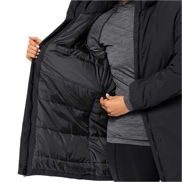 Jack Wolfskin Salier Frakke Sort XL Kvinde