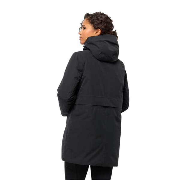Jack Wolfskin Salier Frakke Sort XL Kvinde