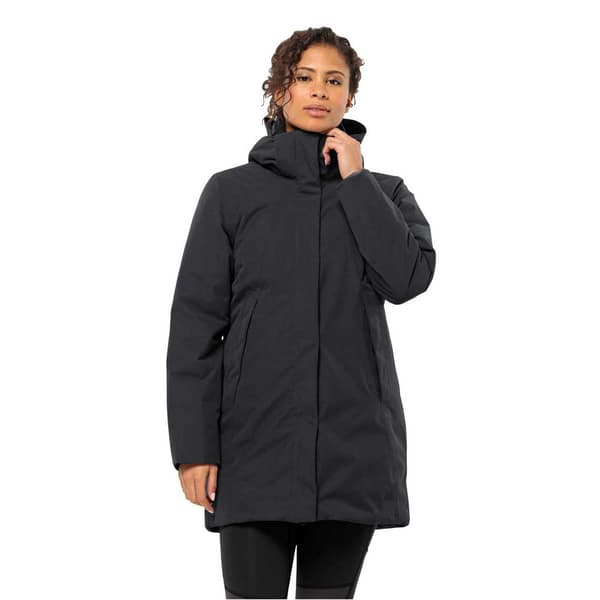 Jack Wolfskin Salier Frakke Sort XL Kvinde