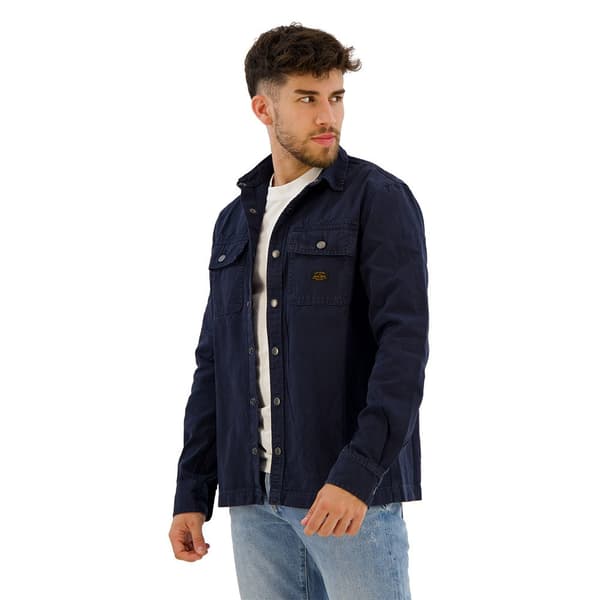 Superdry Canvas Workwear Overtrøje Blå 2XL Mand