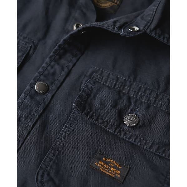 Superdry Canvas Workwear Overtrøje Blå 2XL Mand