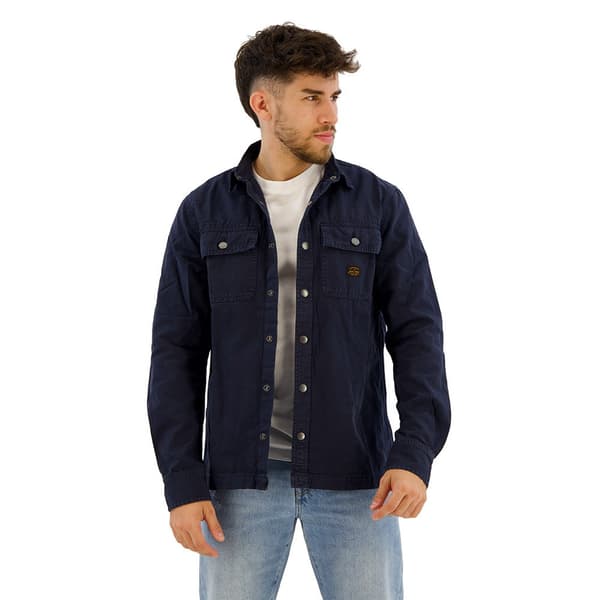 Superdry Canvas Workwear övertröja Blå 2XL Man