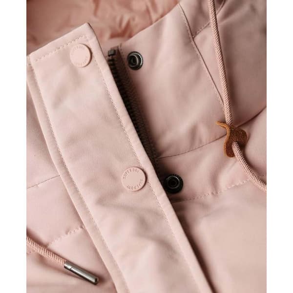 Superdry Everest Puffjacka Rosa XS Kvinna