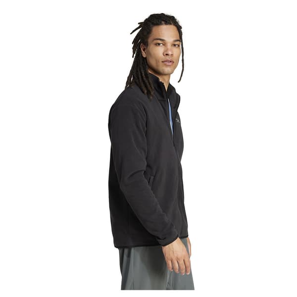 Adidas Multi Essentials Fleecejacka Med Dragkedja Svart M Man