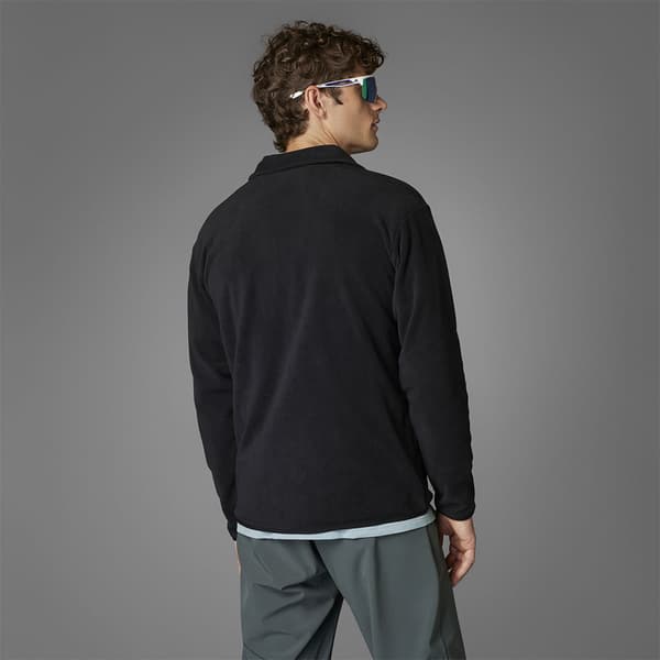 Adidas Multi Essentials Fleecejacka Med Dragkedja Svart M Man