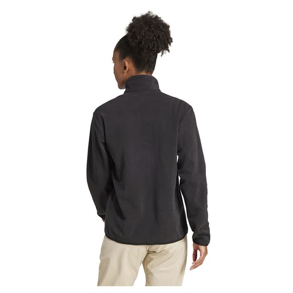 Adidas Multi Essentials Puolivetoketjullinen Fleecetakki Harmaa L Nainen