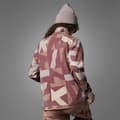 Miniatyrbillede 8 af 8: Adidas Terrex Multi Printed Fleecejakke Med Fuld Lynlås Rosa M Kvinde