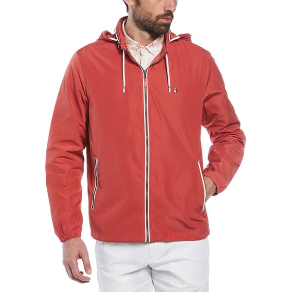 Original Penguin Rec Ratner Jacka Röd XL Man