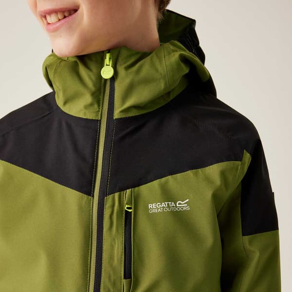 Regatta Trekktain 3-in-1 Jakke Grøn 7-8 Years Dreng
