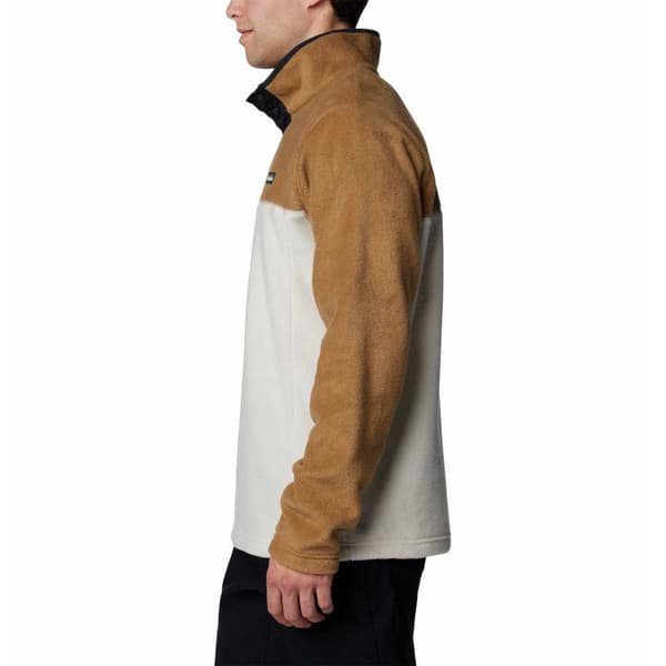 Columbia Steens Mountain™ Snap Ii Fleecejakke Med Halv Lynlås Beige,Brun S Mand