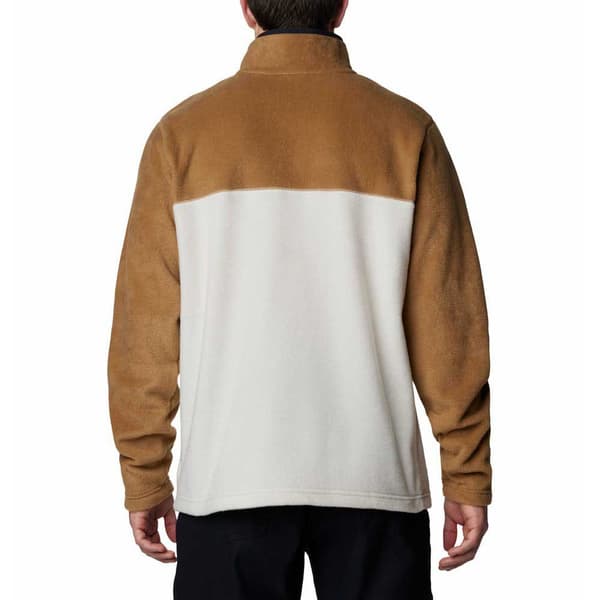 Columbia Steens Mountain™ Snap Ii Fleecejakke Med Halv Lynlås Beige,Brun S Mand