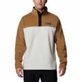 Miniatyrbillede 1 af 4: Columbia Steens Mountain™ Snap Ii Fleecejakke Med Halv Lynlås Beige,Brun S Mand