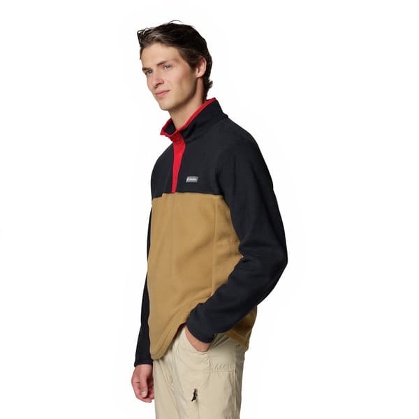 Columbia Steens Mountain™ Snap Ii Fleecejakke Med Halv Lynlås Brun,Sort M Mand