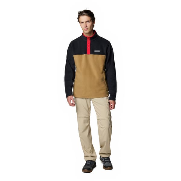 Columbia Steens Mountain™ Snap Ii Fleecejakke Med Halv Lynlås Brun,Sort L Mand