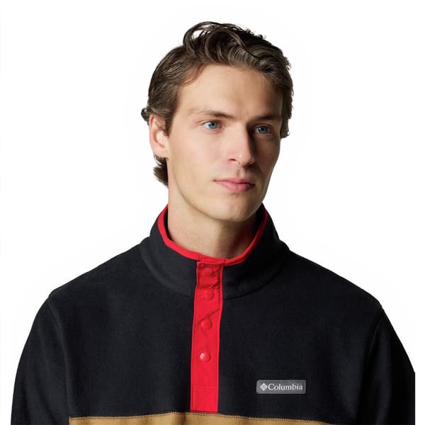Columbia Steens Mountain™ Snap Ii Fleecejakke Med Halv Lynlås Brun,Sort L Mand