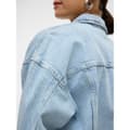 Miniatyrbillede 4 af 5: Vero Moda Tessa Oversize Denimjakke Blå XL Kvinde