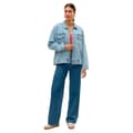Miniatyrbillede 5 af 5: Vero Moda Tessa Oversize Denimjakke Blå XL Kvinde