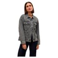 Miniatyrbillede 1 af 5: Vero Moda Tessa Oversize Denimjakke Grå L Kvinde