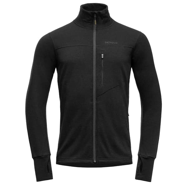 Devold Of Norway Explorer Merino Jakke Sort L Mand