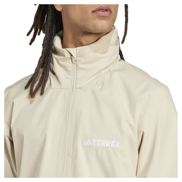 Adidas Multi Essentials 2l Rain Jakke Beige L Mand