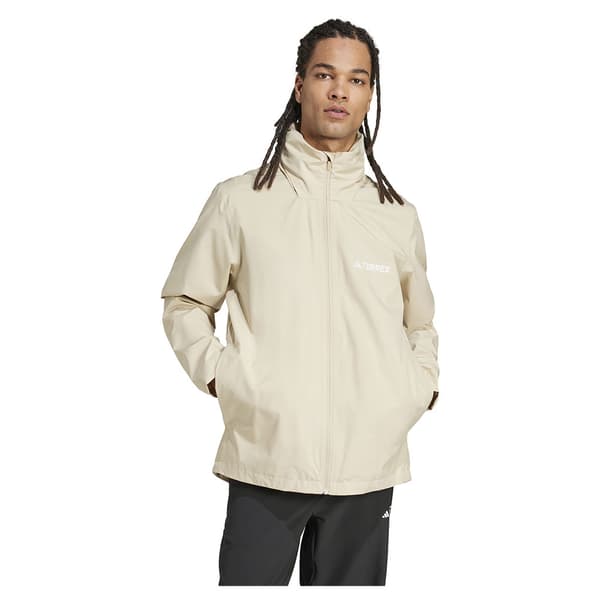 Adidas Multi Essentials 2l Rain Jakke Beige L Mand