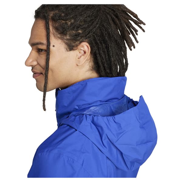 Adidas Multi Essentials 2l Rain Jacka Blå S Man