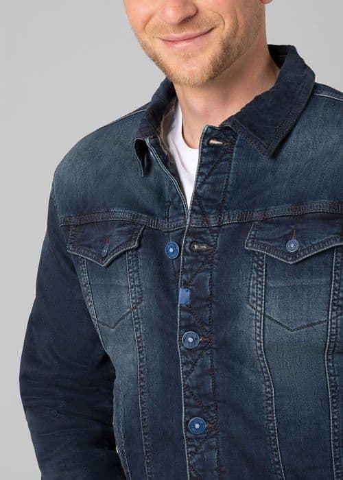 Jacka - perfecto - bomber Timezone - 29-10026-00-3110 - Jeansjacka jeansjacka herr